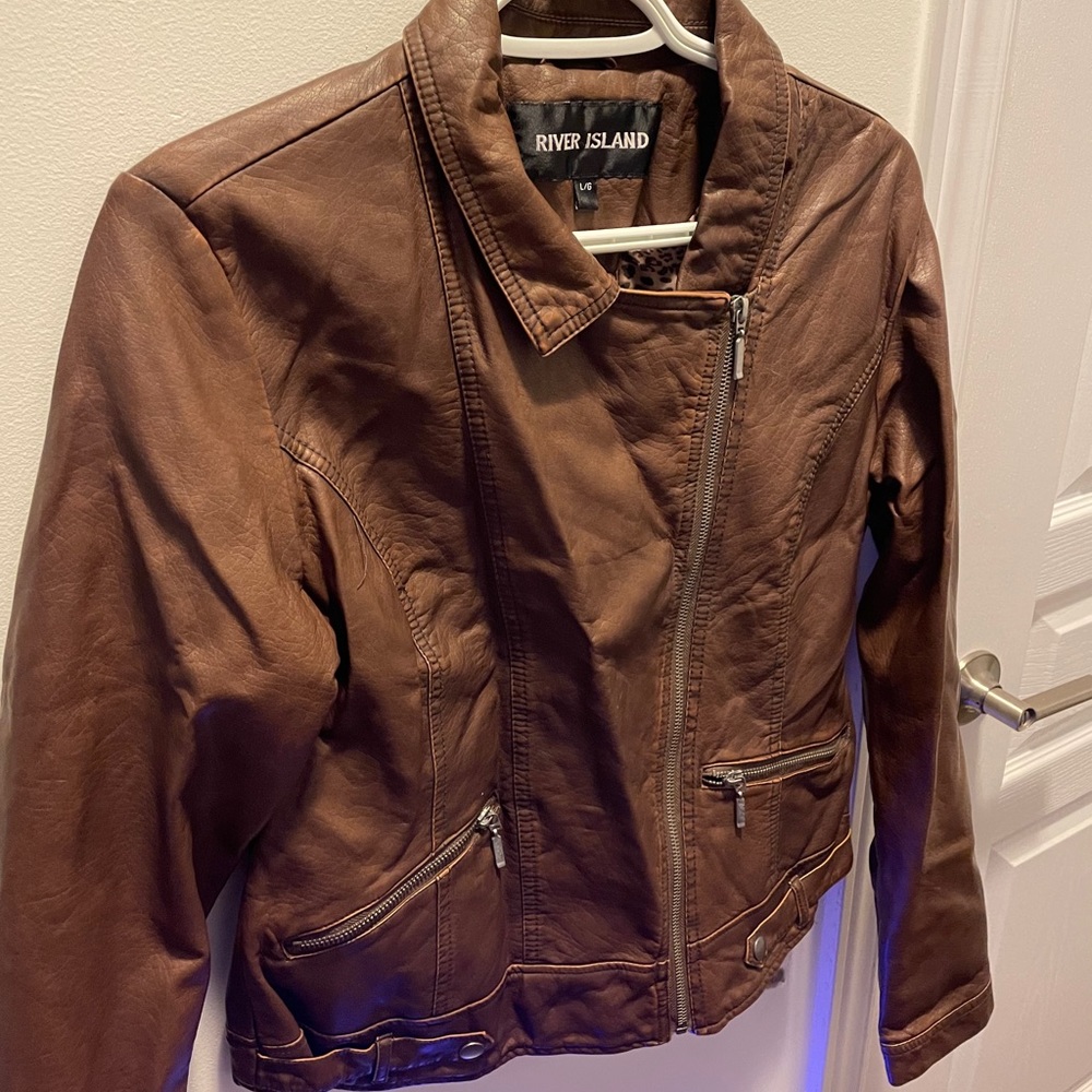 River Island Faux Leather Jacket